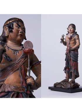 ISM TanaCOCORO [手掌] 恵光童子 Eko Douji 佛像雕像 國寶