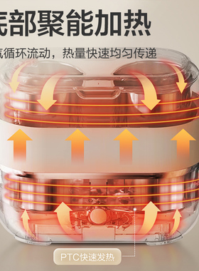 苏泊尔双层不锈钢内胆电热饭盒