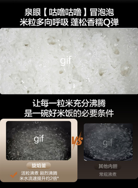 苏泊尔旋焰釜蓬蓬煲电饭煲家用蒸汽远红外多功能4L不粘内胆煮饭锅