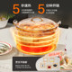 Supor warming cutting board household high-power fast-heating bass automatic rotating three-in-one multi-function timed electric ceramic stove