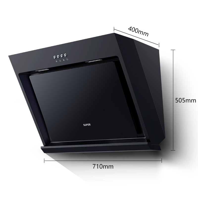 苏泊尔官方旗舰店苏泊尔MJ07吸油烟机家用抽油烟机侧吸厨房排烟机大吸力吸烟机抽烟0