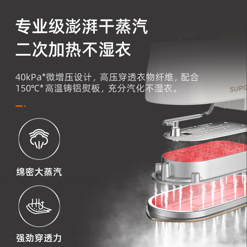 苏泊尔手持挂烫机熨斗家用手持小型蒸汽熨斗烫衣服神器小型电熨斗