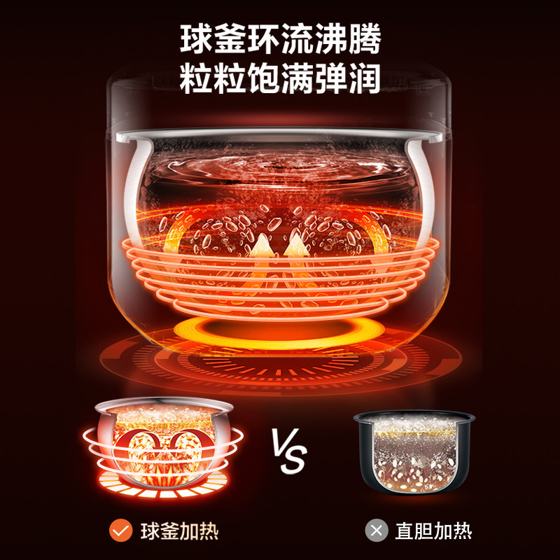 苏泊尔电饭煲家用有钛0涂层内胆不粘IH加热多功能智能预约电饭锅,淘宝优惠券,粉丝福利购,淘宝优惠卷