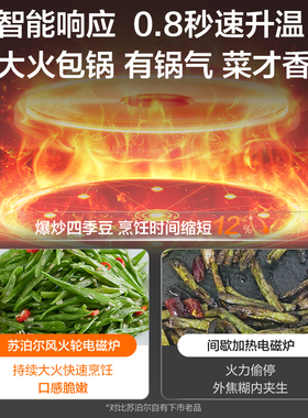 苏泊尔电磁炉2025新款家用2200W大功率多功能爆炒大火力炒菜火锅