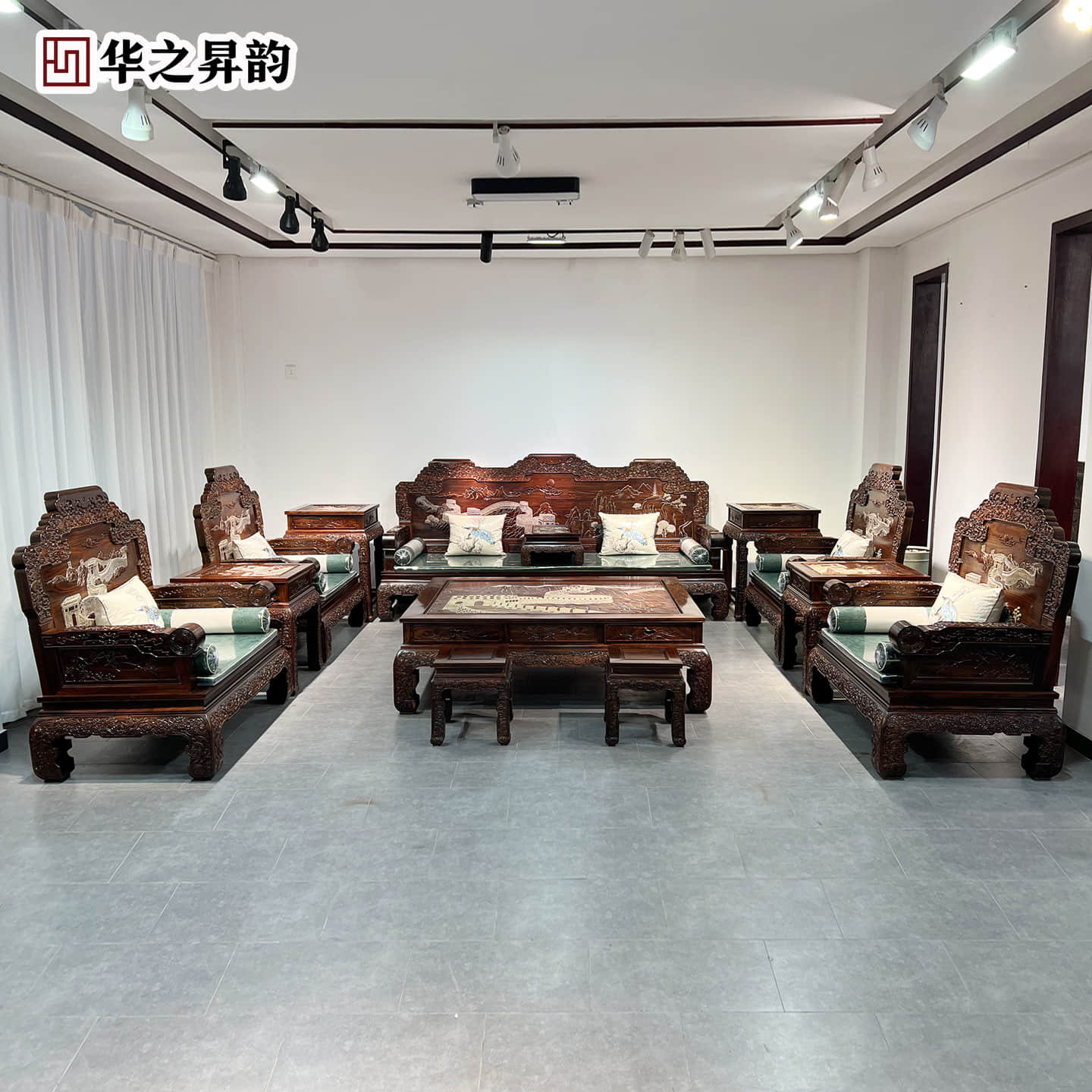 豪华大款印尼黑酸枝木沙发明清古典红木客厅家具阔叶黄檀万里长城,淘宝优惠券,粉丝福利购,淘宝优惠卷