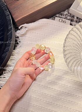 多宝手串招财金水能量手链