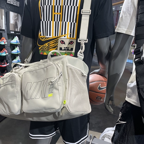 Nike, кушон, сумка на одно плечо для тренировок, спортивная сумка для путешествий подходит для мужчин и женщин