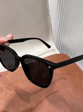 白色太阳镜墨镜女适合方圆脸2025