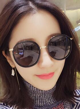 墨镜女2023新款防紫外线圆脸大框