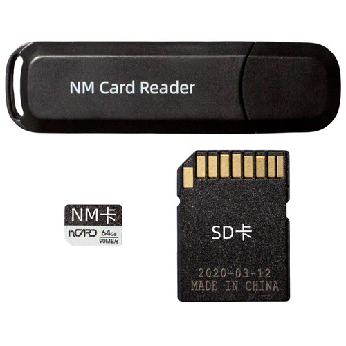 严鱼牌USB 3.0 NM卡读卡器适用于华为手机nCard存储卡SD卡2.0高速 - 图0