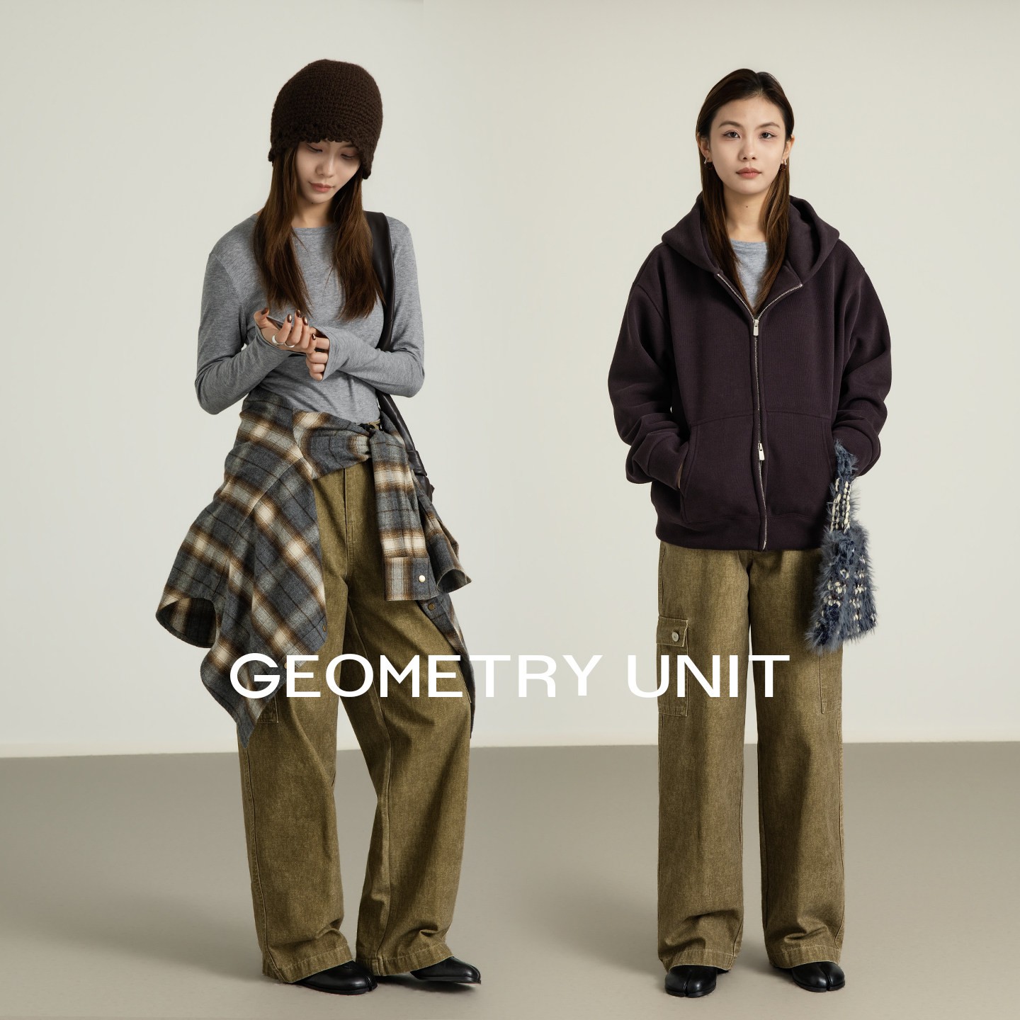 几何单元美式复古水洗多口袋休闲工装裤时尚新款宽松纯棉阔腿裤子,淘宝优惠券,粉丝福利购,淘宝优惠卷