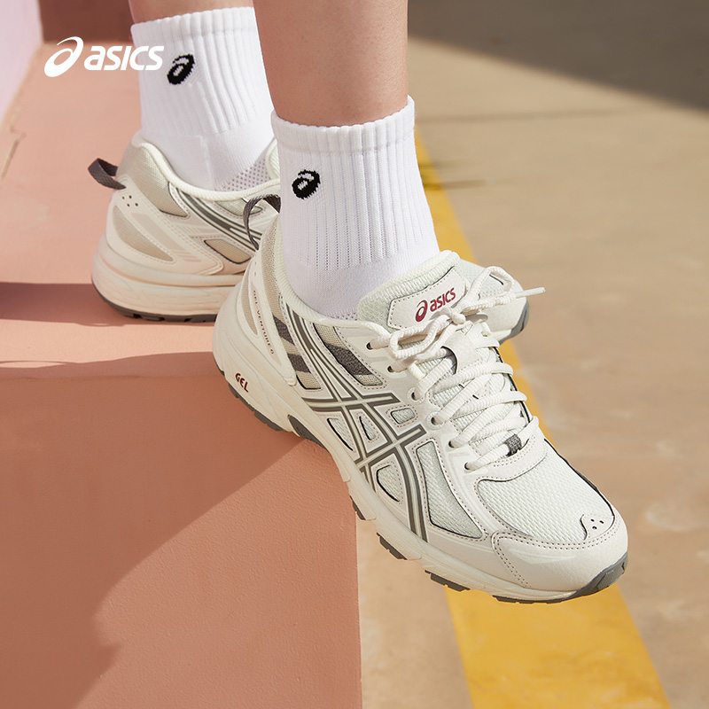 ASICS亚瑟士跑鞋女GEL-VENTURE 6抓地缓冲回弹运动鞋1012B359-020 - 图0