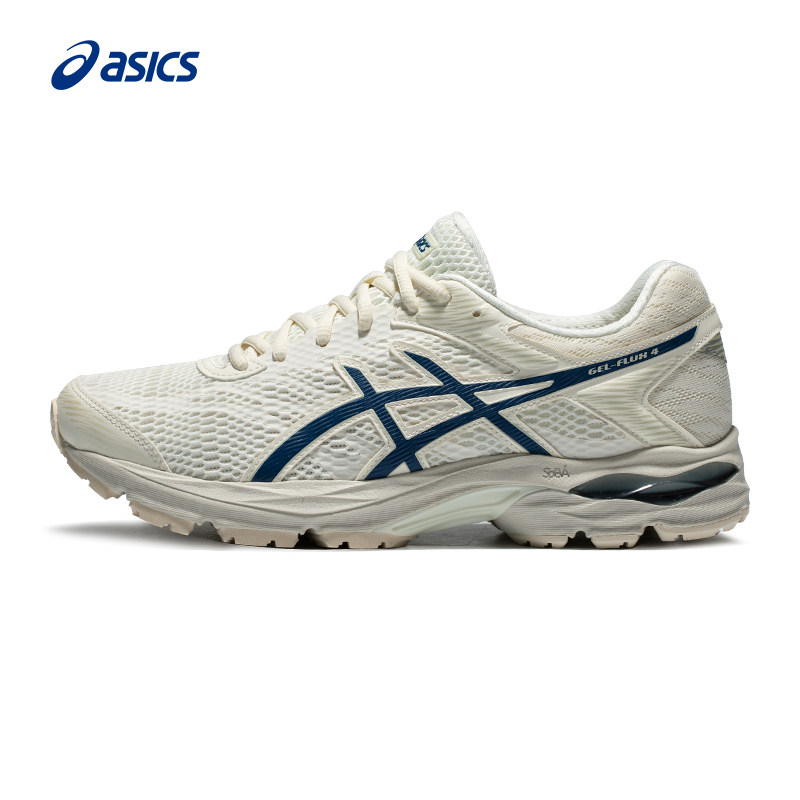 asics男gel-flux 4简约跑鞋 伟伦运动户外跑步鞋