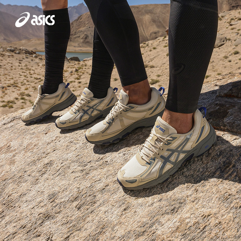 ASICS亚瑟士GEL-VENTURE 6男女复古透气减震回弹运动鞋1203A438 - 图2