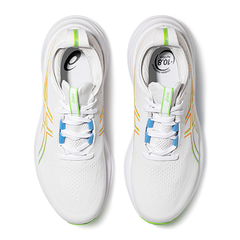 ASICS亚瑟士跑鞋男GEL-NIMBUS 26缓震回弹透气运动鞋1011B794-100 - 图3