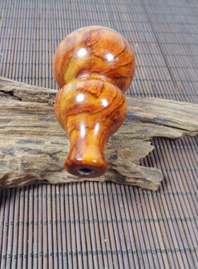 海南黄花梨花梨挂件车挂钥匙扣