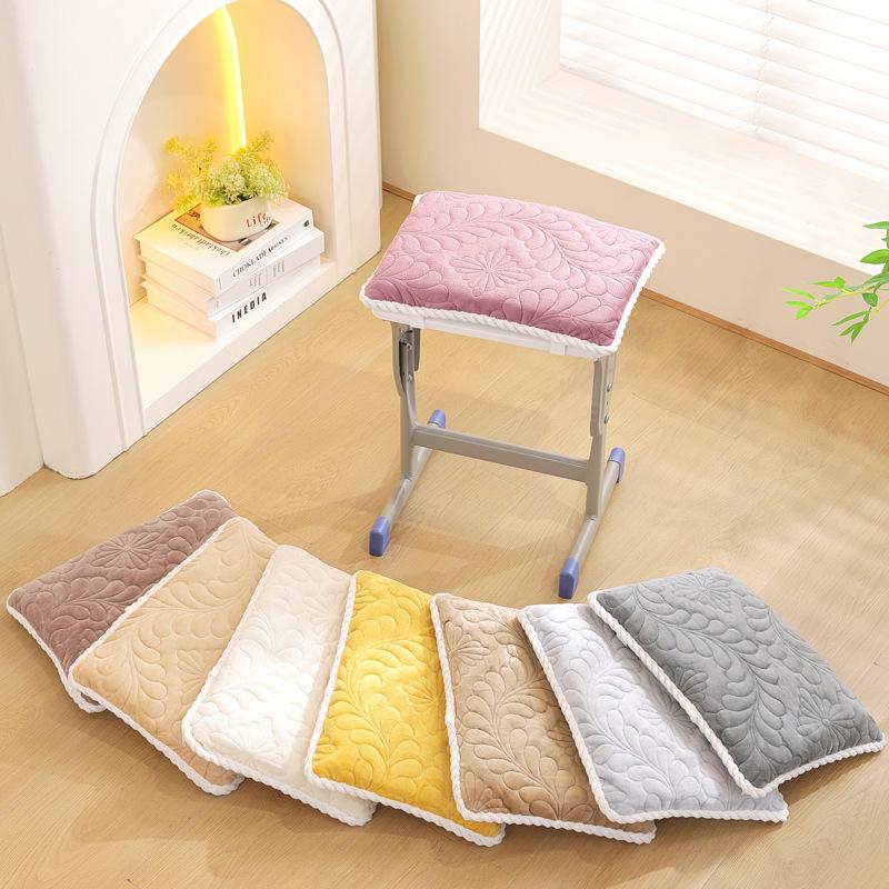 学生记忆棉坐垫教室屁股久坐不累海绵椅子垫加厚防滑凳子垫可拆洗 - 图3