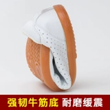 Дышащая кожаная летняя обувь, туфли, из натуральной кожи