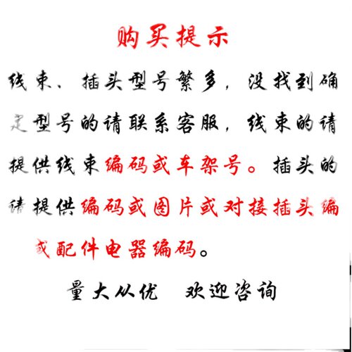 适用于大众奥迪A4LB8A6LC6 Q3Q7 TT途观发电机 喷油嘴喷射阀插头 - 图3