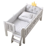 Кроватка, хлопковые съёмные бортики, хлопковое детское покрывало для приставной кровати, защита от столкновений