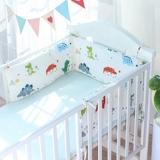 Кроватка, хлопковые съёмные бортики для новорожденных, универсальное хлопковое детское покрывало, защита от столкновений