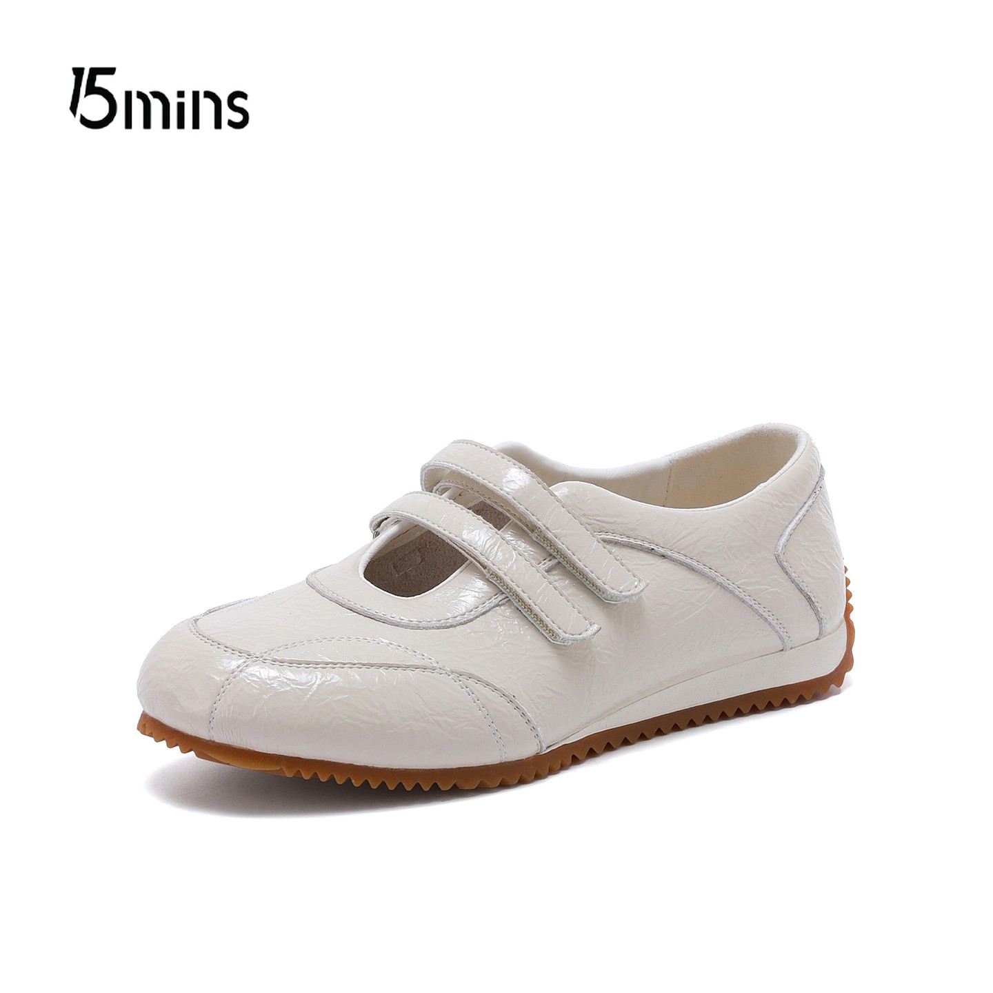 15mins厚底玛丽珍鞋女2026新款春季魔术贴浅口运动休闲鞋平底单鞋,淘宝优惠券,粉丝福利购,淘宝优惠卷