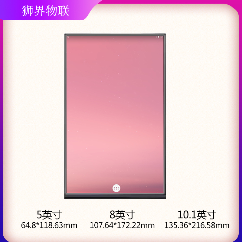 狮界物联寸5.8寸.10.1寸ips液晶显示屏 31PIN MIPI 安卓工控屏 - 图1