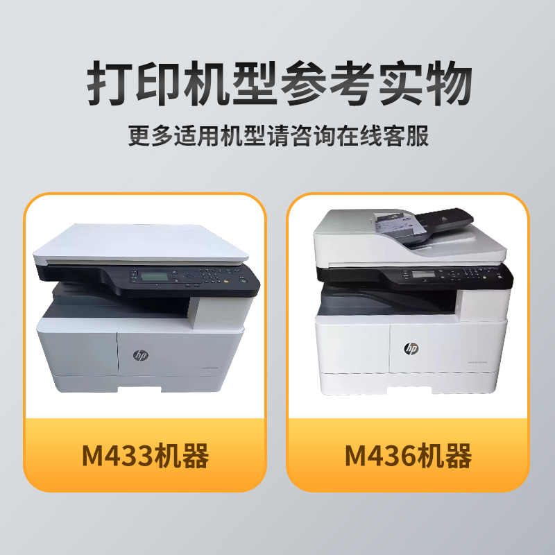 适用惠普m436n粉盒CF256A LaserJet CF256X M436dn硒鼓M436nda M433a套鼓复印机56A墨粉盒进口碳粉-图0