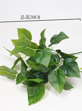 高仿真绿叶做工程好用饱满丰富