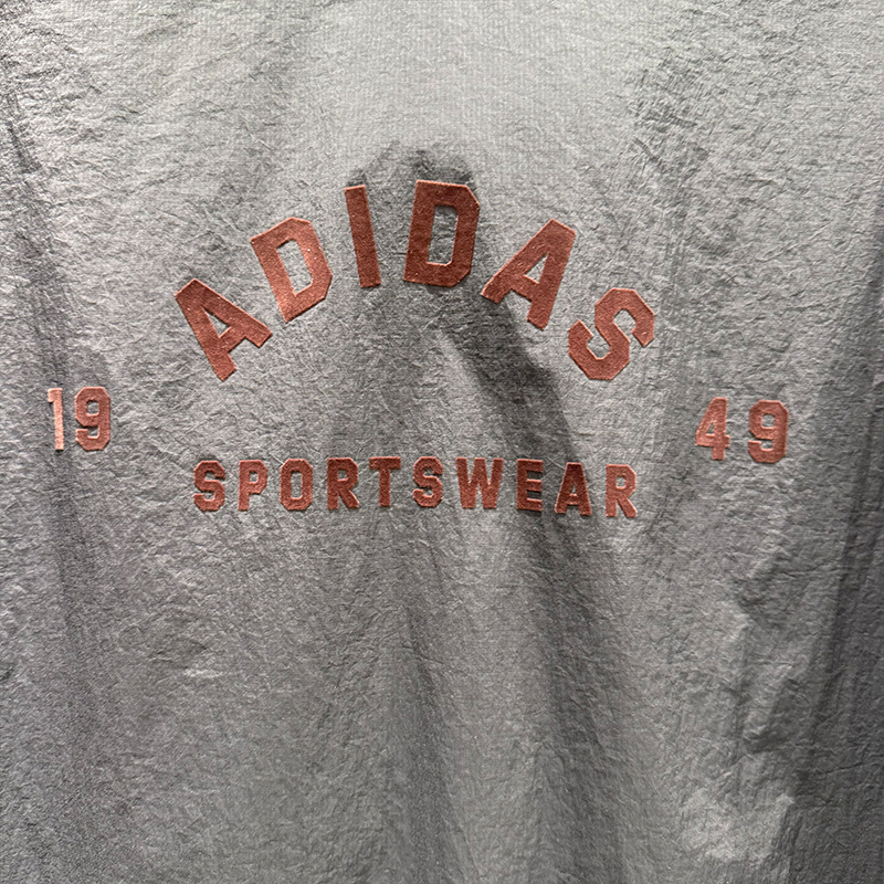Adidas阿迪达斯外套男25春夏新款梭织轻薄拒水防泼立领夹克JZ8408 - 图1