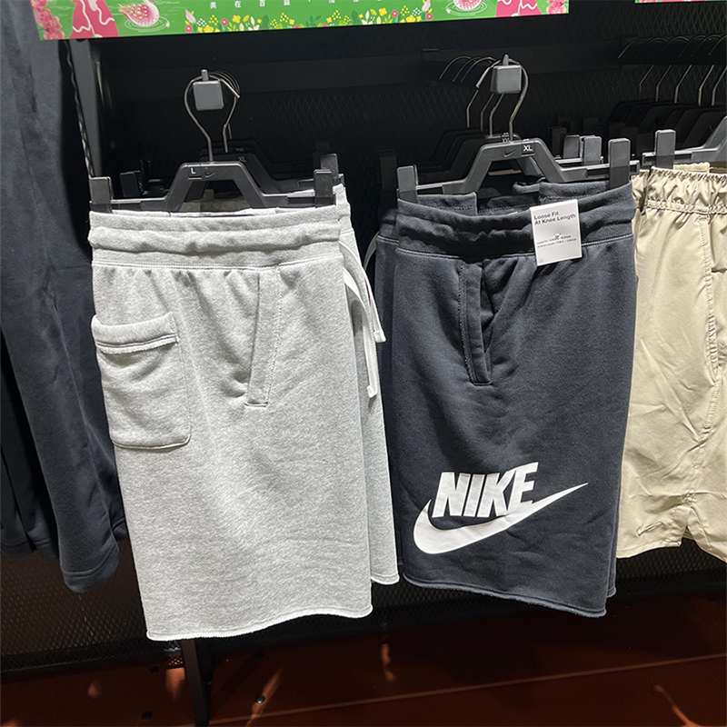 正品Nike/耐克男子夏季新款透气简约休闲篮球训练休闲短裤 DX0503-图0