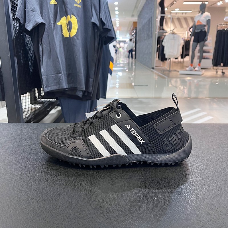 正品Adidas阿迪达斯涉水鞋男 夏季轻便透气运动网面溯溪鞋 HP8636 - 图0