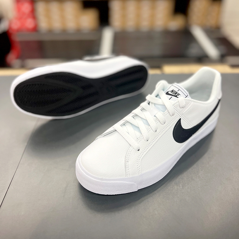 正品NIKE/耐克COURT ROYALE男子低帮经典运动休闲板鞋 BQ4222-103-图0