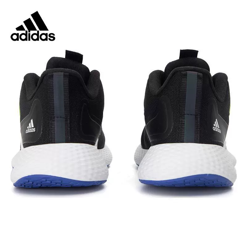 正品Adidas/阿迪达斯百搭简约冬款男子运动休闲耐磨跑步鞋 H03586 - 图2