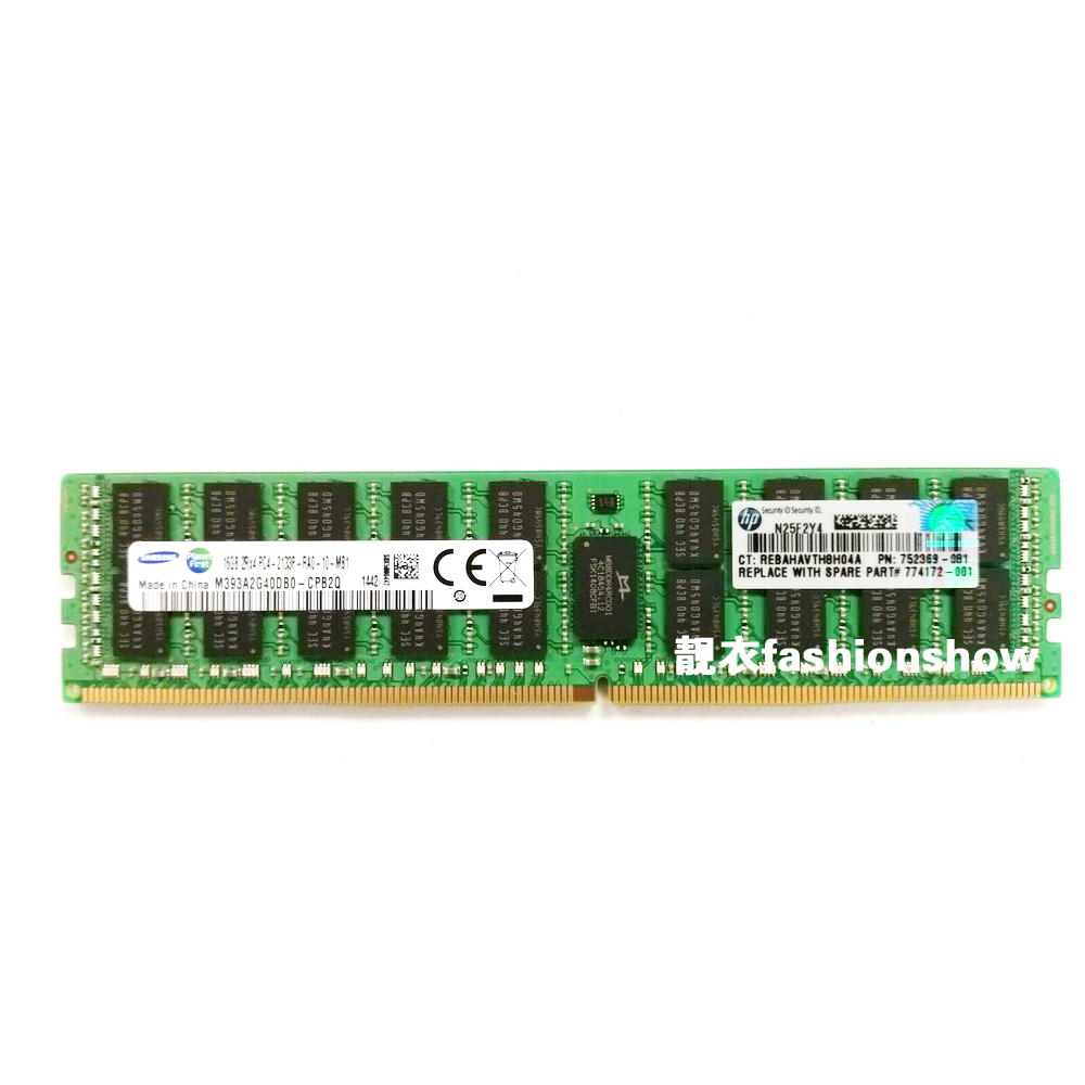 HP 726719-B21 DDR4-2133P 16G 752369-081 774172-001 Gen9内存 - 图0