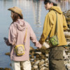 Multifunctional outdoor lightweight portable shoulder crossbody bag