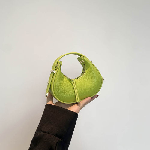 高级质感小包包女2026新小众百搭腋下包流行爆款饺子包手提月牙包 - 图2