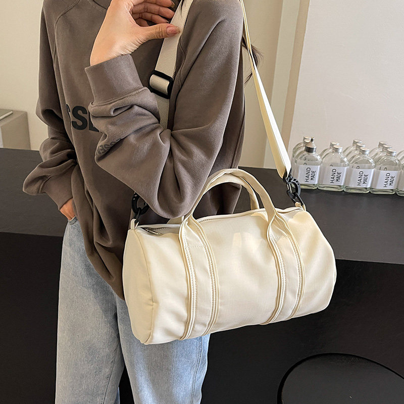 短途旅行大容量包包女2024新款外出通勤帆布单肩斜挎包运动健身包,淘宝优惠券,粉丝福利购,淘宝优惠卷