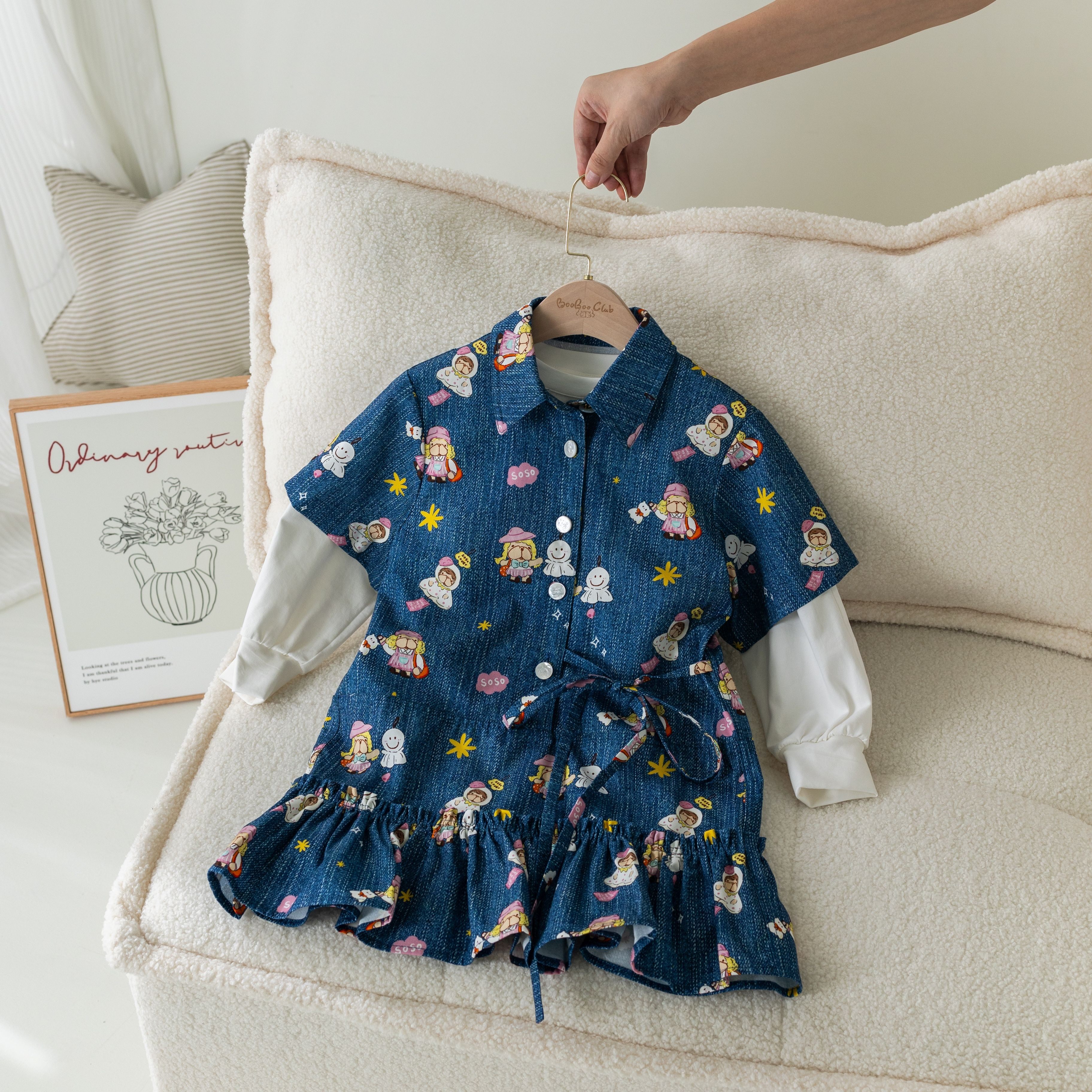 BooBoo布布亲子连衣裙纸样ZHI禾同款212宽松手工服装纸样牛皮纸,淘宝优惠券,粉丝福利购,淘宝优惠卷