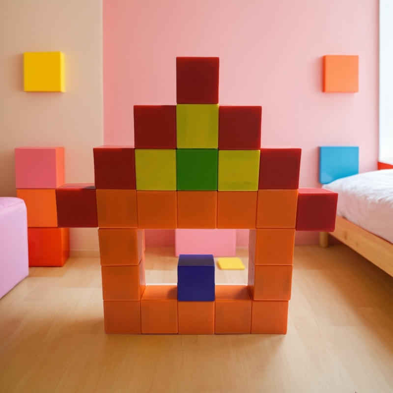 数学教具六面磁正方体积木磁力方块立体空间思维几何模型益智玩具 - 图1