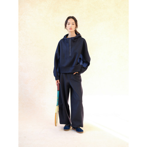 自然而蓝丨立体造型的弯刀裤 通勤好穿 另一个选择  25冬季新品 - 图0