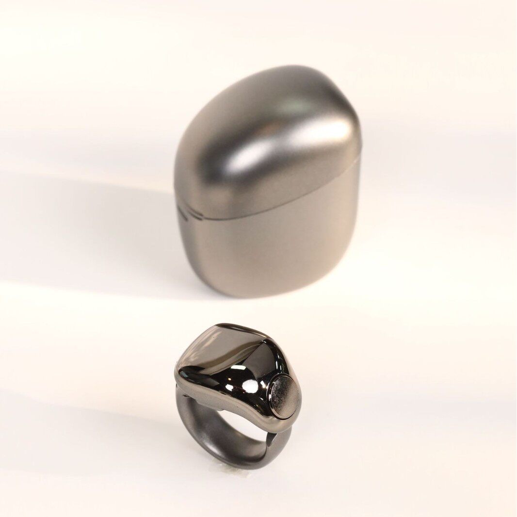 2025 smart ring Bluetooth counter can be connected to the mobile app with alarm time reminder counter