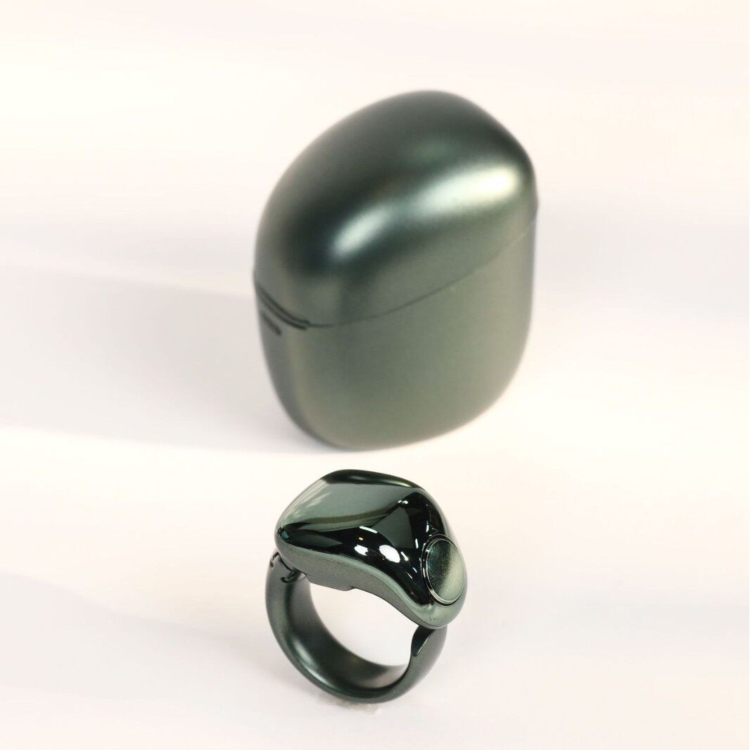 2025 smart ring Bluetooth counter can be connected to the mobile app with alarm time reminder counter