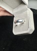 Sterling silver 9999 glossy open ring, 6MM model, versatile weight 6.3 grams, thousand pure silver, fidelity