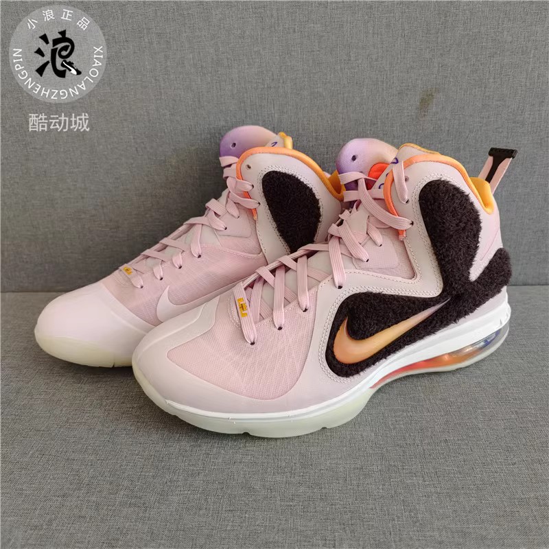 Nike耐克 LeBron 9 男子詹姆斯9代气垫实战篮球鞋 DO5838 DJ3908 - 图0