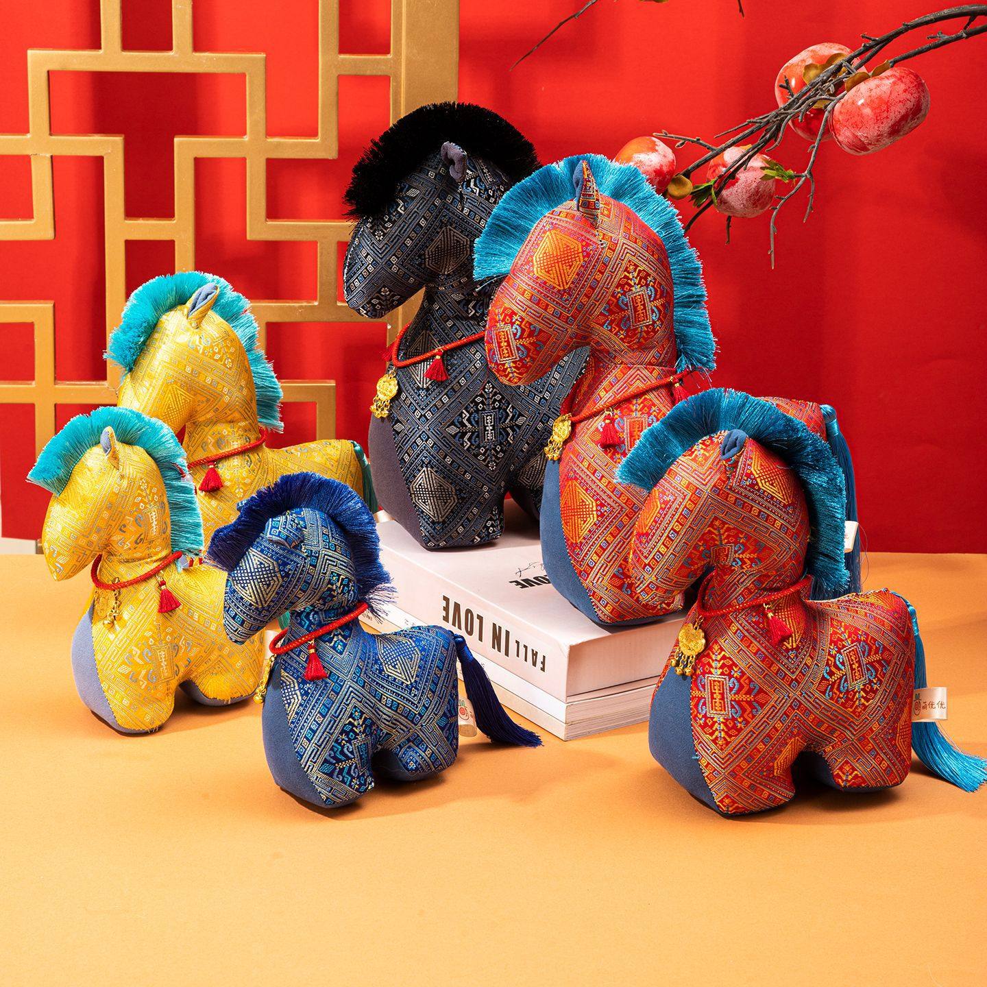 马年吉祥物公仔生肖马年礼物毛绒玩具富贵布艺马挂件新年居家摆件,淘宝优惠券,粉丝福利购,淘宝优惠卷