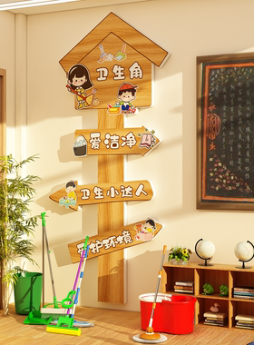 幼儿园墙面装饰环创主题成品氛围布置材料春天植树节物角户外教室