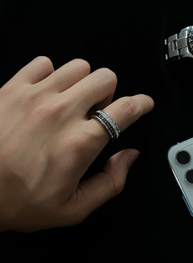 卡门男钛钢潮流百搭高级感戒指