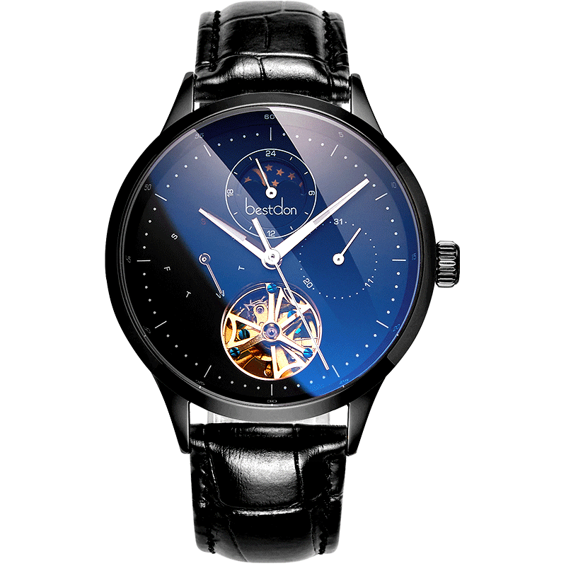 邦顿男全镂空2020新款瑞士机械表 邦顿手表国产腕表