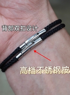 原创设计64子弹手链纯手工编织纯铜弹壳工艺品个性礼物收藏纪念品